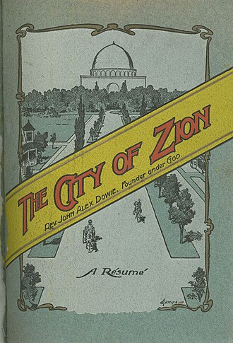 a single printed handbill, a short line of heavy display type across a pale sheet