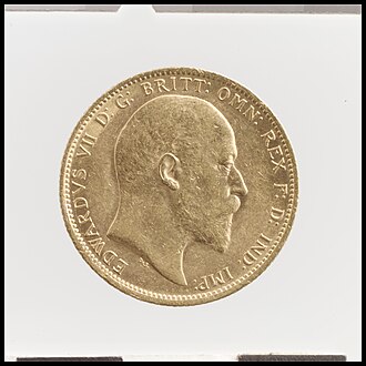 coins and folded banknotes of the period laid on a flat ground